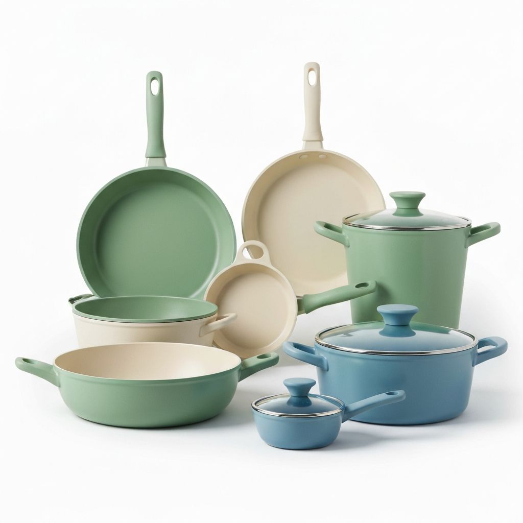 Ceramic nonstick cookware